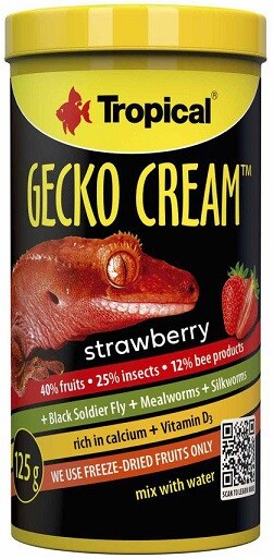 Tropical Gecko Cream Strawberry 100ml