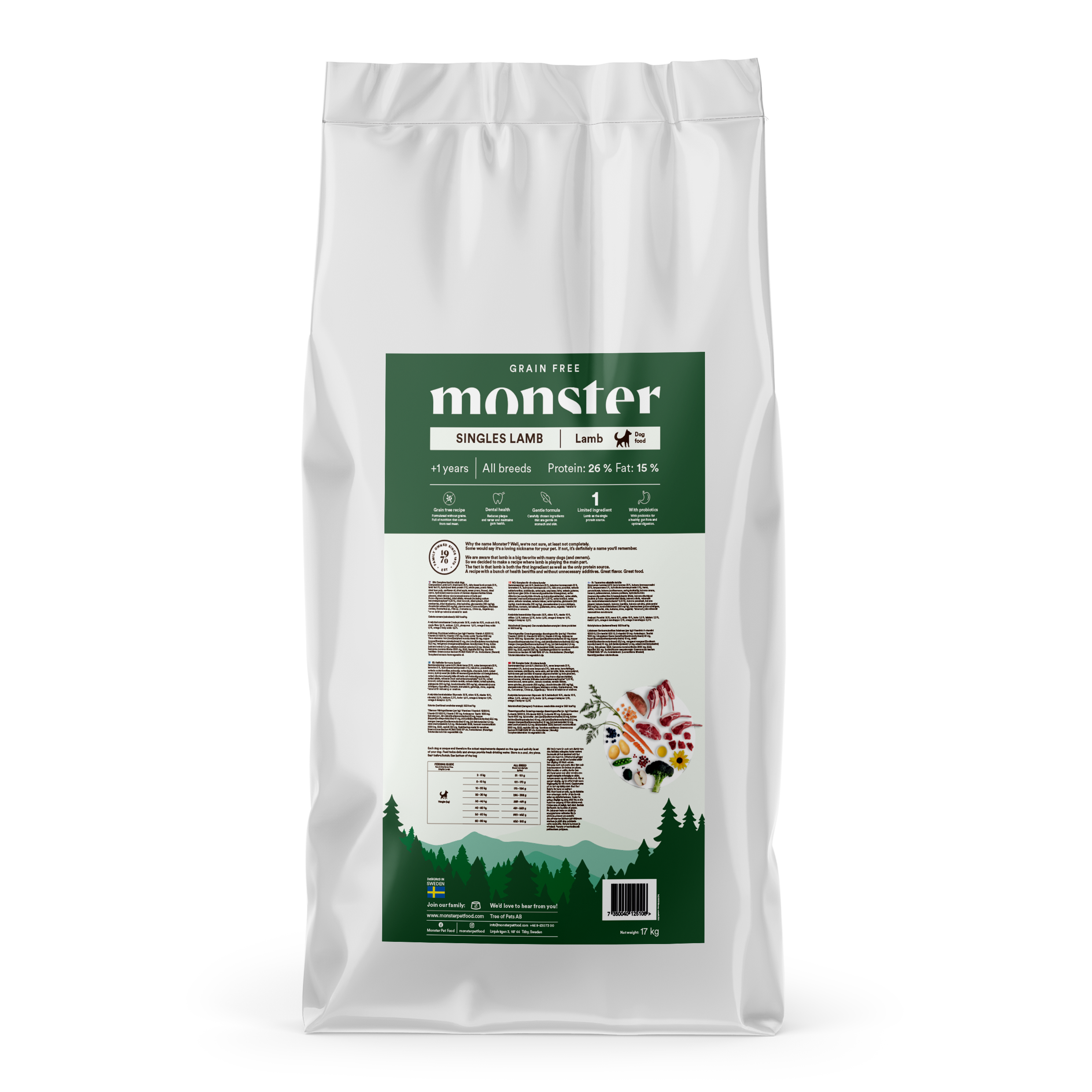 Monster GF Single Lamm 17kg