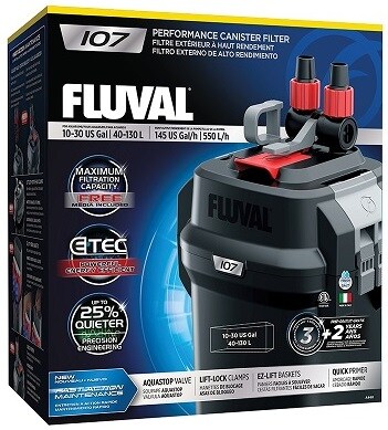 Fluval ytterfilter 107 - för akv 40-130L