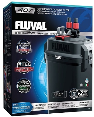 Fluval ytterfilter 407 - för akv 150-500L
