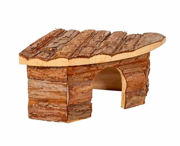 Natural Wooden Hörnhus 32x13x21cm