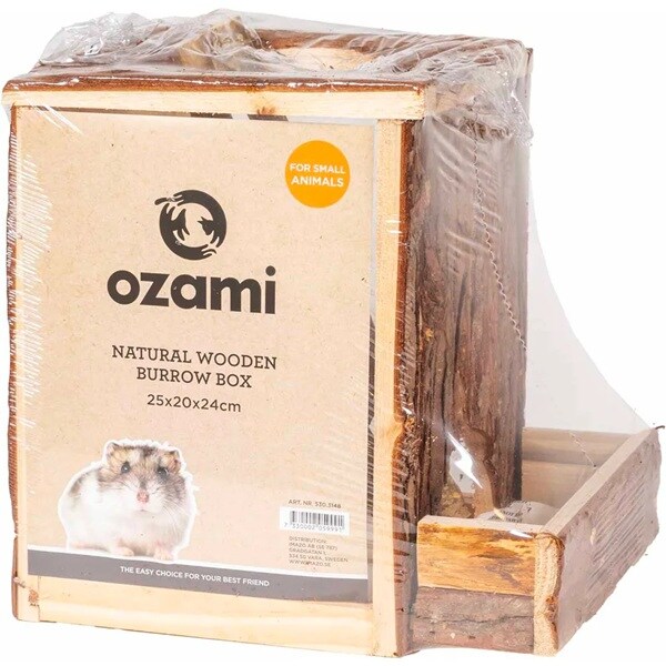 Natural Wooden Grävtorn 25x20x24cm - 2