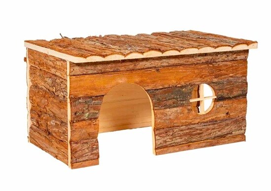 Natural Wooden Hus 40x23x20cm