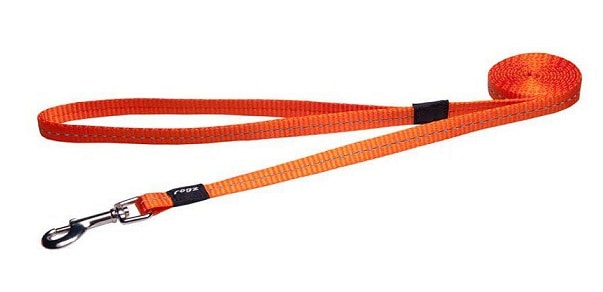 Rogz Koppel nylon orange med reflex - 2