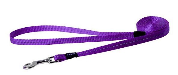 Rogz Koppel nylon lila med reflex