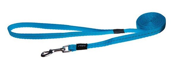 Rogz Koppel nylon turkos med reflex
