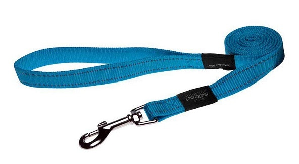 Rogz Koppel nylon turkos med reflex