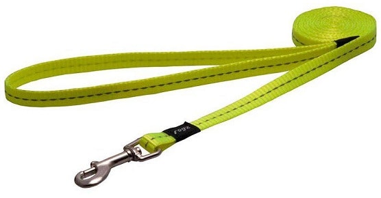 Rogz Koppel nylon gul med reflex