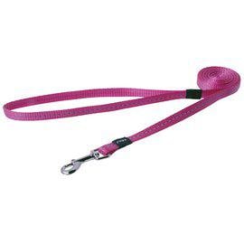 Rogz Koppel nylon rosa med reflex
