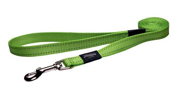 Rogz Koppel nylon lime med reflex - 2