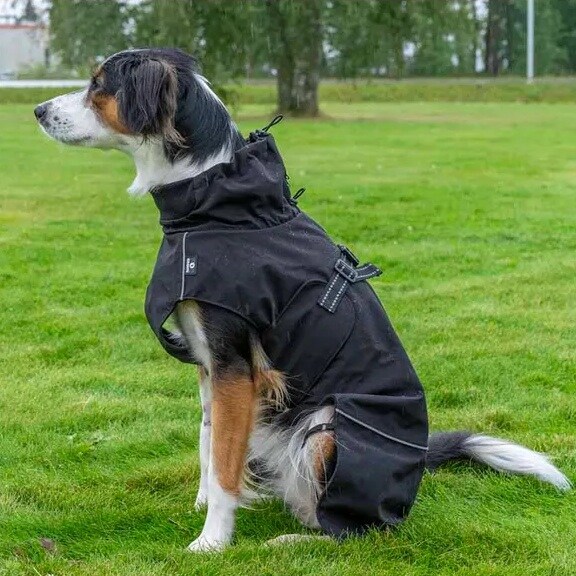 Regntäcke Ozami Outdoor Svart, flera storlekar