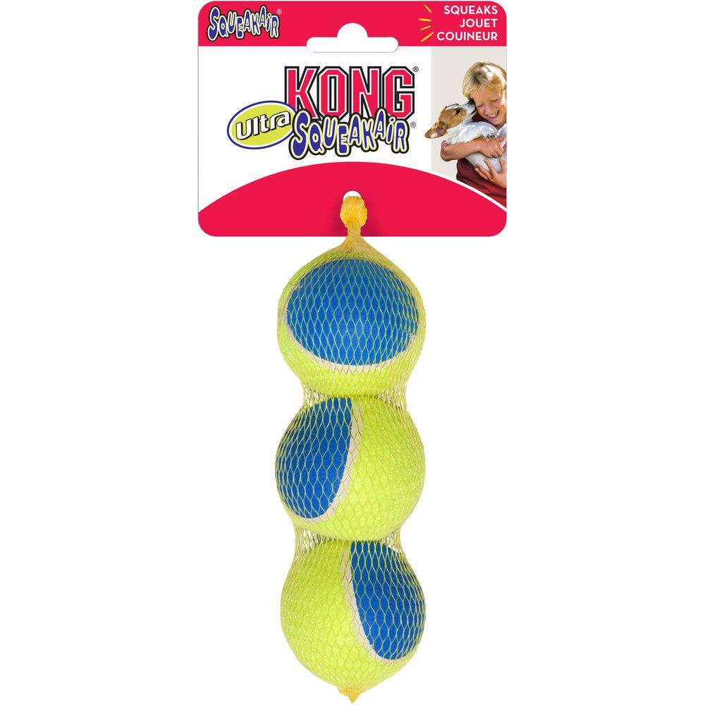 Kong Squeakair Ultra 7cm 3-pack