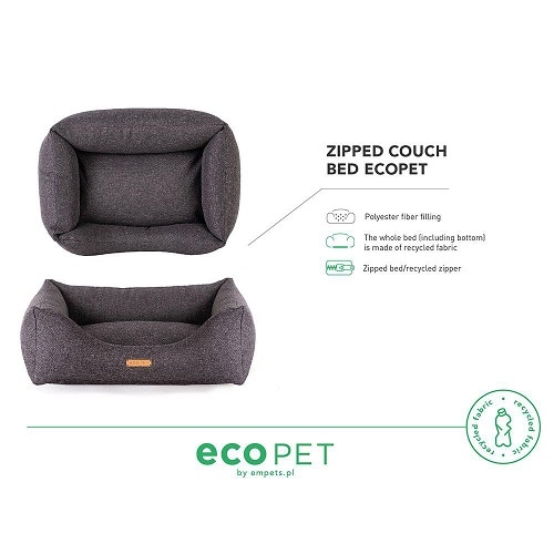 Ecopet Hundbädd 55x42x15cm - 2