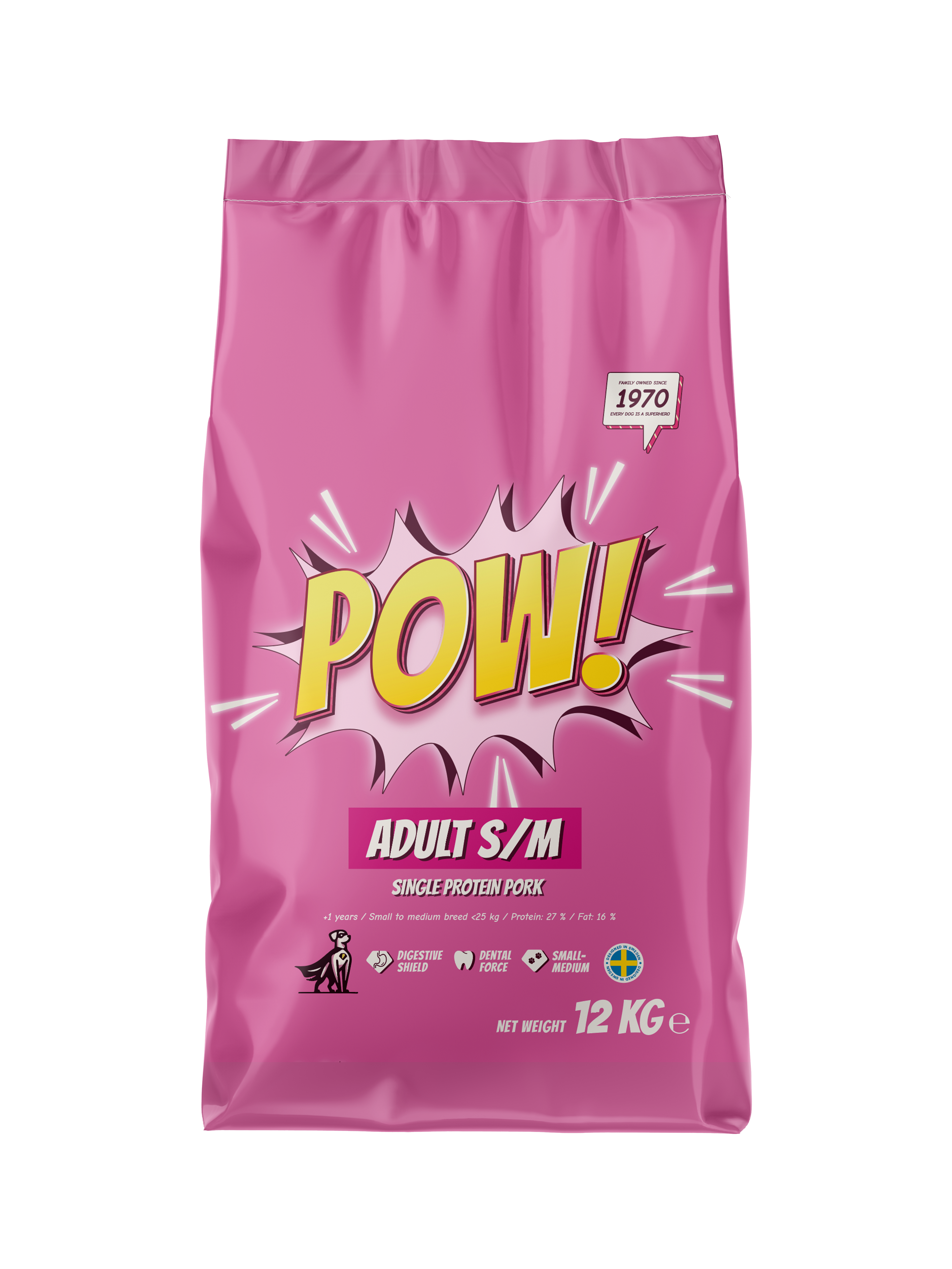 POW! Adult Small/Medium 12kg
