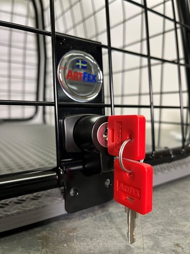 Lås Artfex Röda nycklar Gen 2