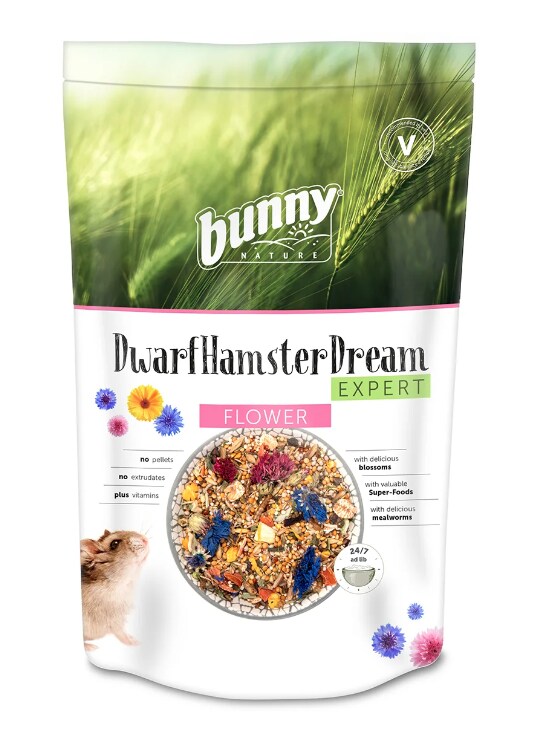 Dwarf Hamster Dream Expert Flowers 500g