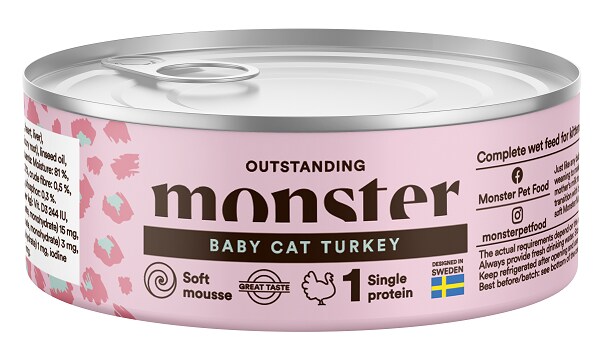 Monster Babycat Mousse 100g