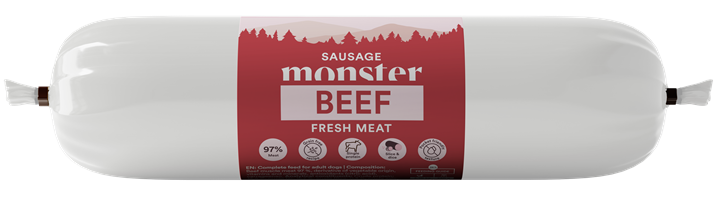 Monster Dog Sausage Beef 200g