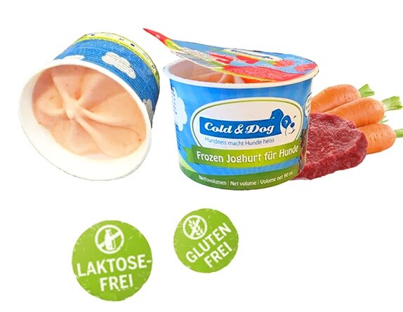 Cold&Dog Frozen Yoghurt Nöt 90ml - 2