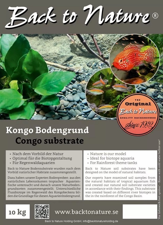 BTN Kongo Bottensubstrat 10kg - 2