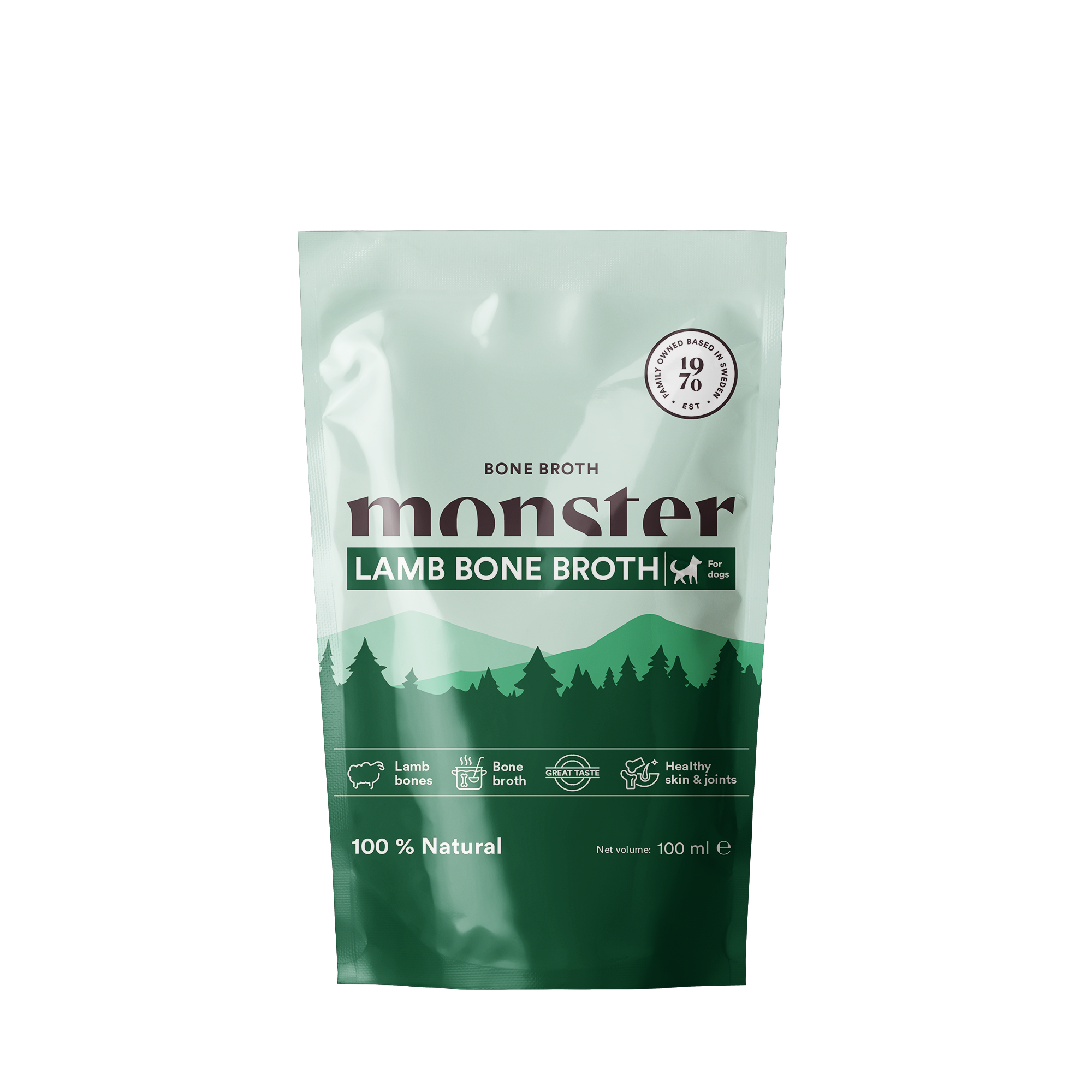 Monster Dog Bone Broth Lamb 100ml