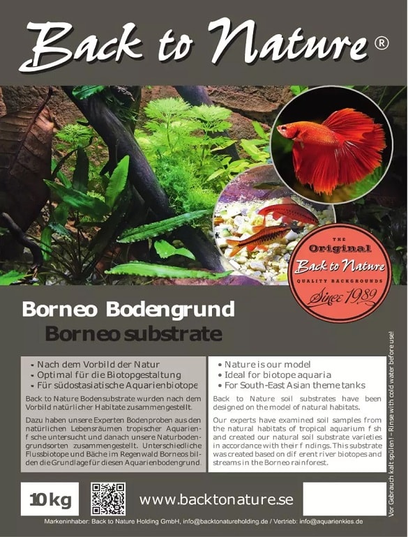 BTN Borneo Bottensubstrat 10kg - 2