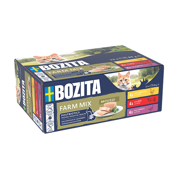 Bozita Mousse Farm Mix 12x85g