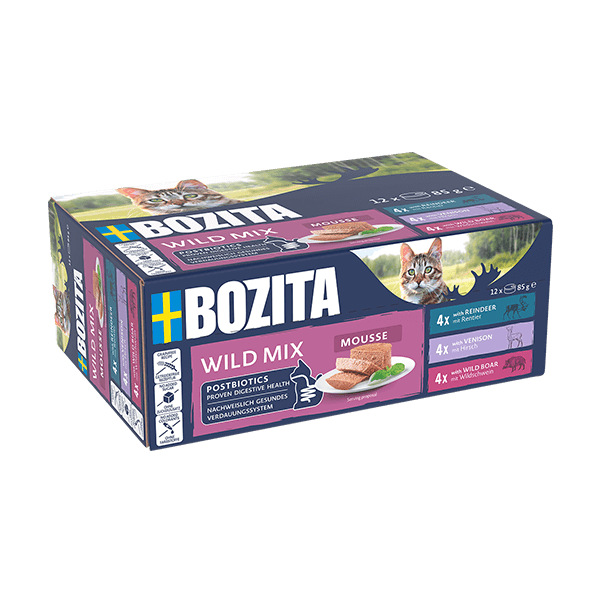 Bozita Mousse Wild Mix 12x85g