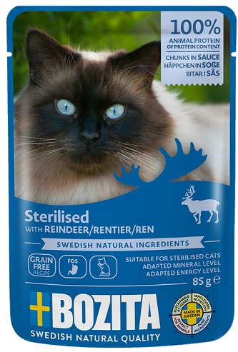 Bozita Sterilised Ren i sås 85g