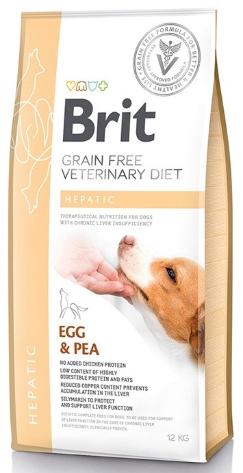 Brit Dog Vet Heptatic 12kg