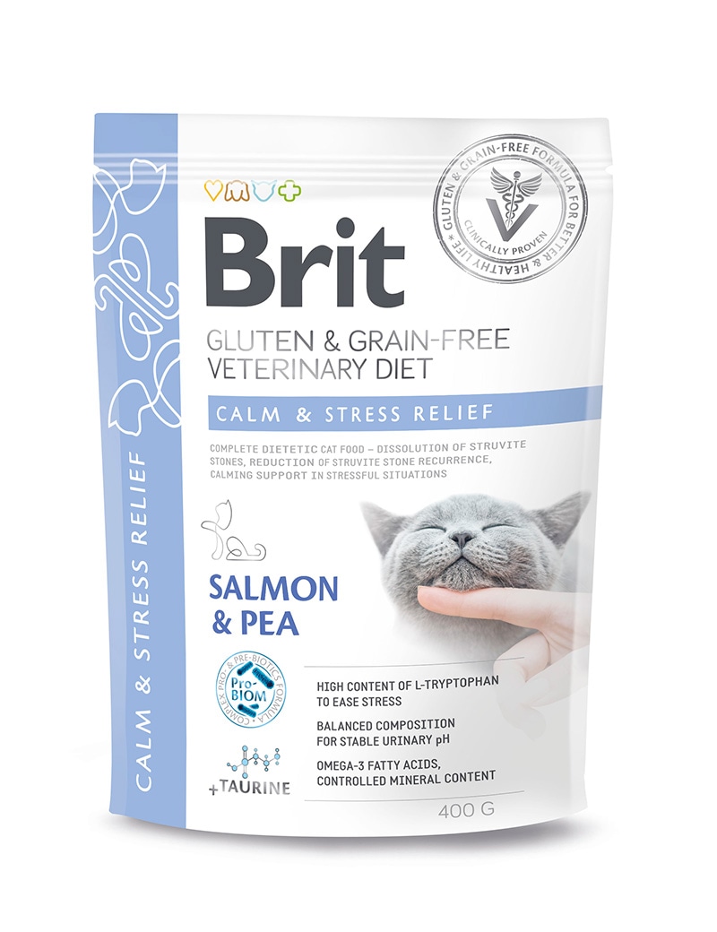Brit Cat Vet Calm & Stress Relief 400g