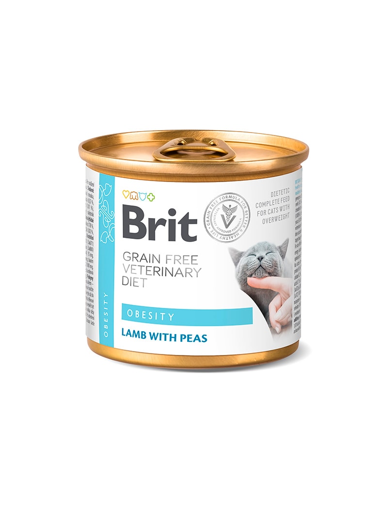 Brit Cat Vet Obesity Våtfoder 200g