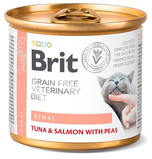 Brit Cat Vet Renal 6st x 200g Våtfoder