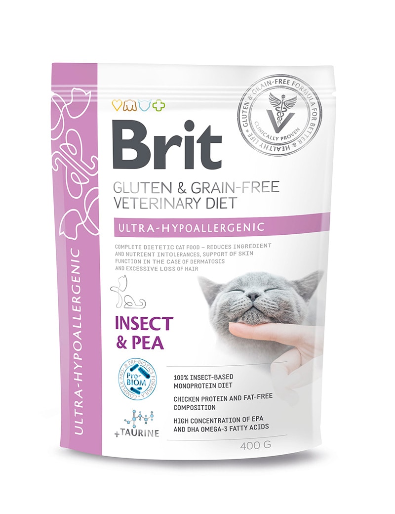 Brit Cat Vet Ultra-Hypoallergenic 400g