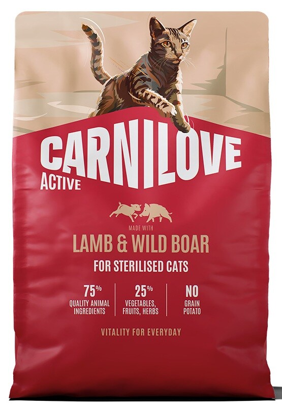Carnilove Sterilised Lamb & Wild Boar 2kg