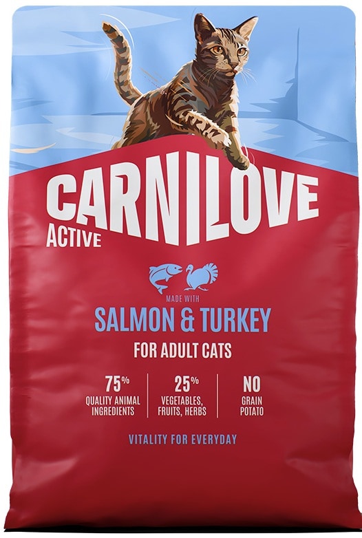 Carnilove Cat Active Salmon & Turkey 2kg