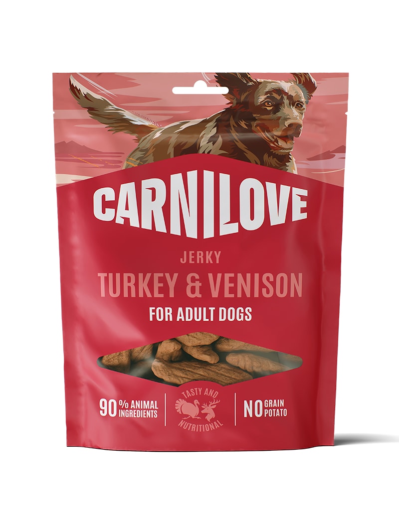 Carnilove Jerky Turkey/Venison 100g