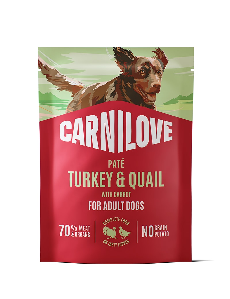Carnilove Dog Paté Turkey & Quail 300g