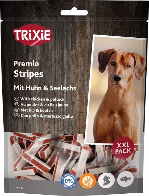 Premio Stripe Kyckling & Fisk 300g