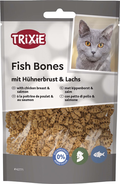 Fish Bones Med Kycklingbröst & Lax 50g