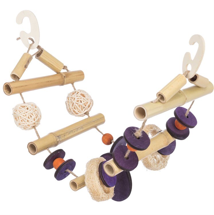 Fågelleksak hängstege 45cm