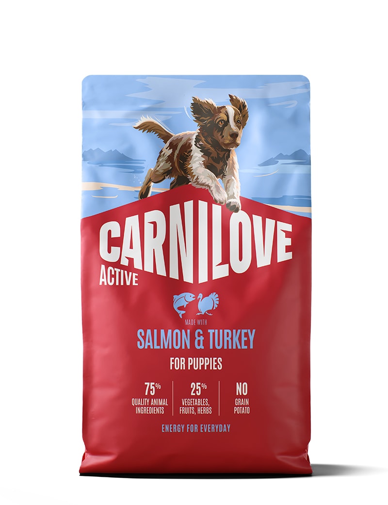 Carnilove Puppy Wild meat Salmon & turkey 4kg