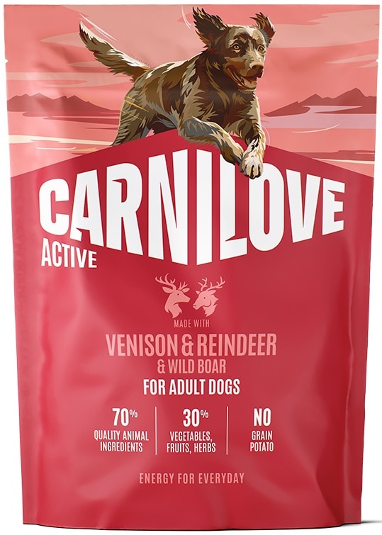 Carnilove Dog Active Venison & Reindeer 1,5kg