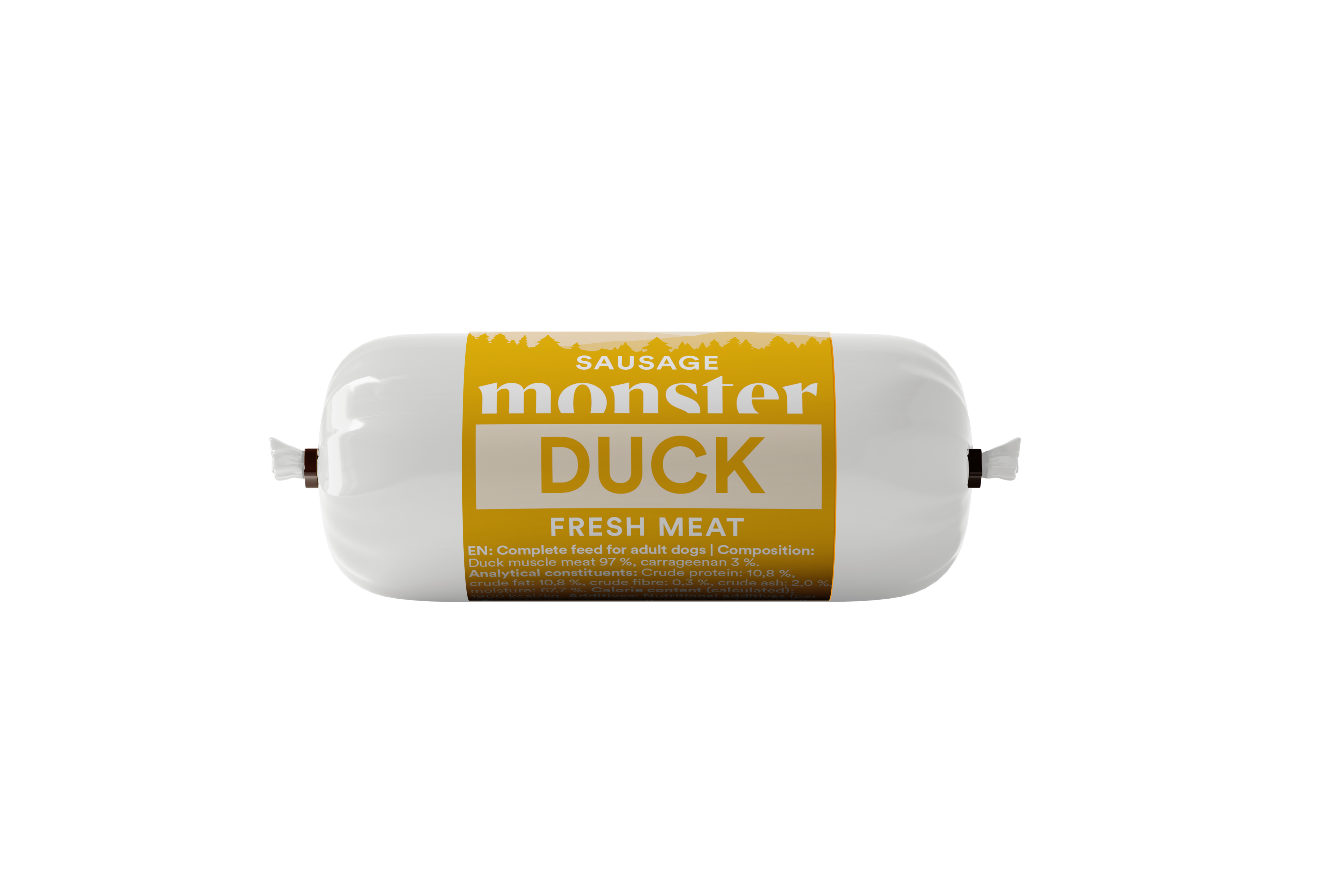 Monster Dog Sausage Duck 80g