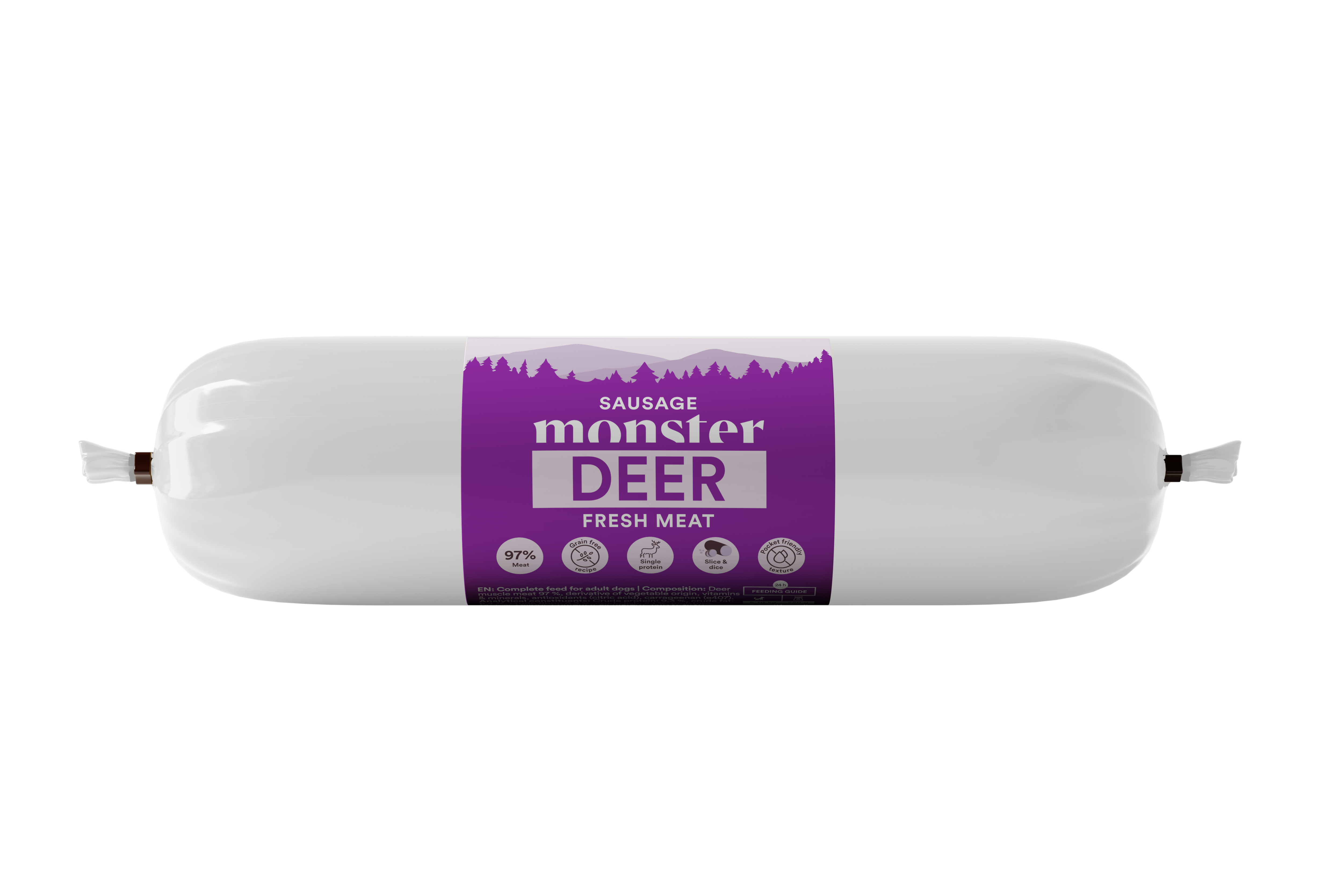 Monster Dog Sausage Deer 200g