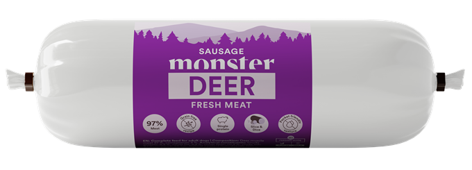 Monster Dog Sausage Deer 400g