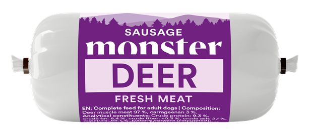 Monster Dog Sausage Deer 80g