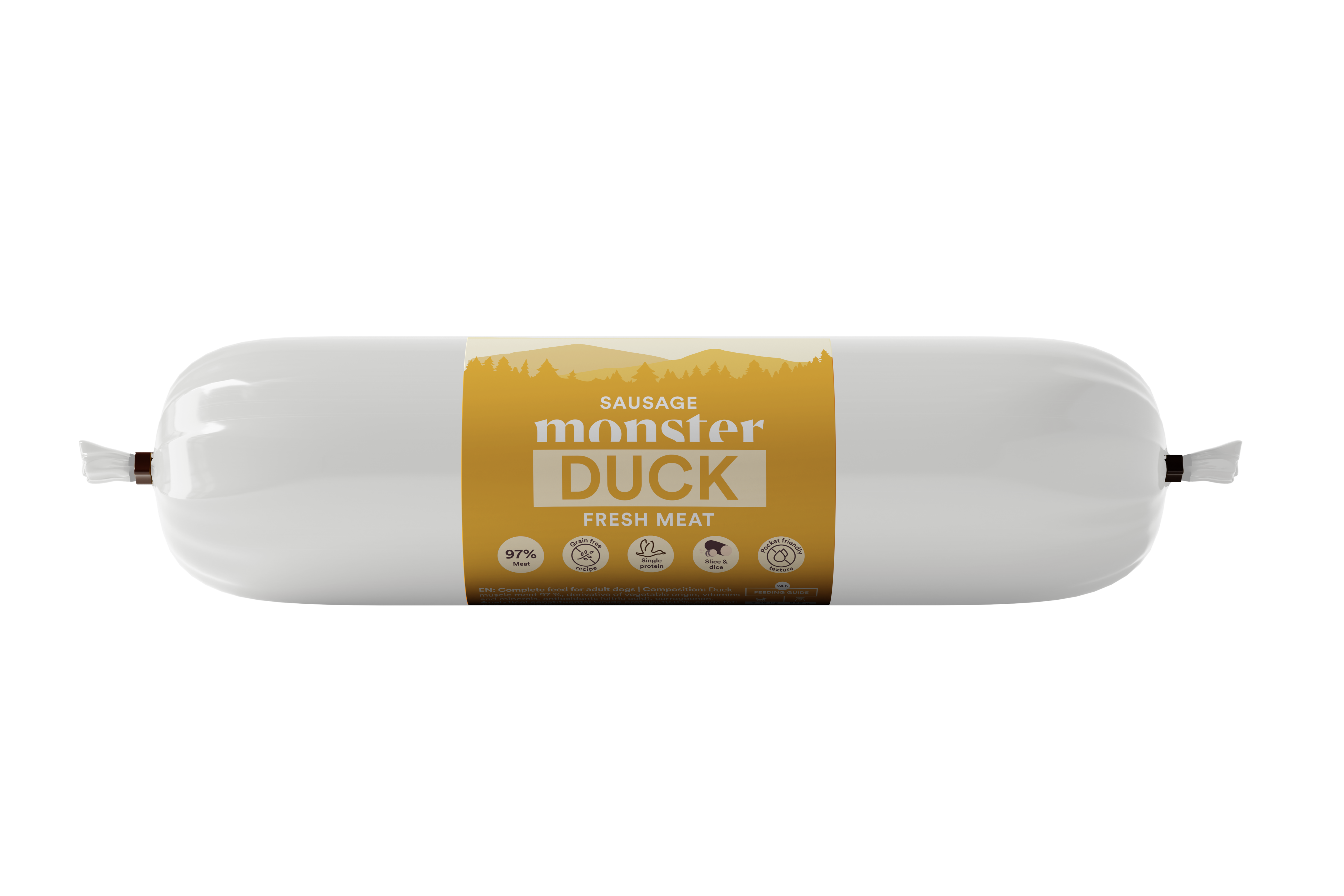 Monster Dog Sausage Duck 200g