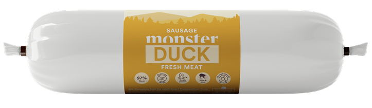 Monster Dog Sausage Duck 200g