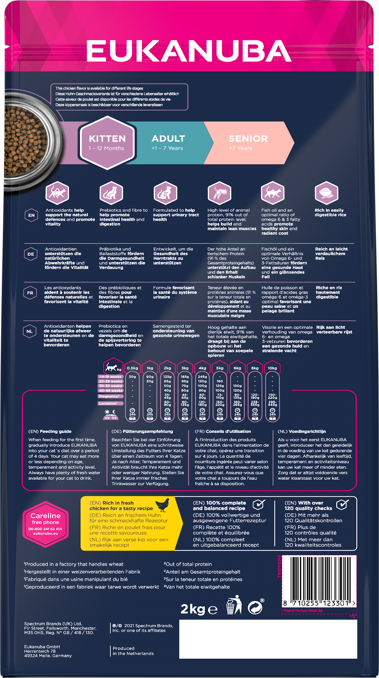 Eukanuba Cat Kitten Healthy start 2kg - 2